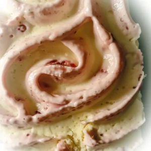 Delicious Strawberry Swirl Cheesecake recipe.